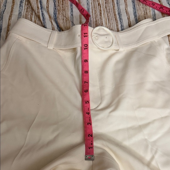 Club Monaco enamel ring pant in BUTTER CREAM* - Picture 6 of 7